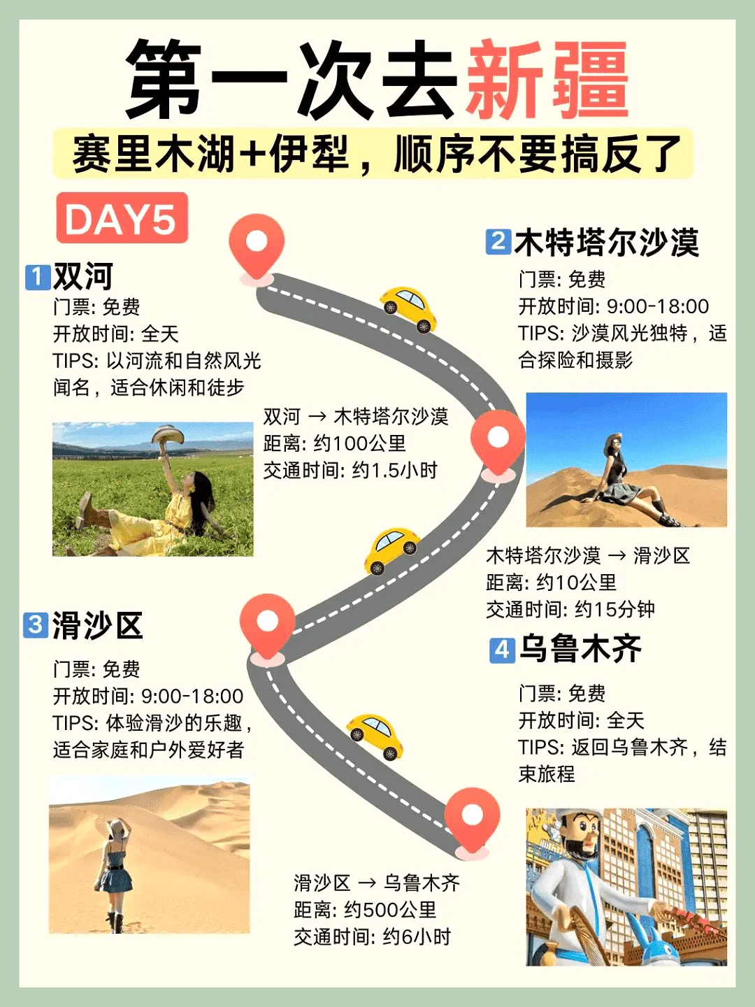 赛里木湖+伊犁杏花7天6晚详细攻略