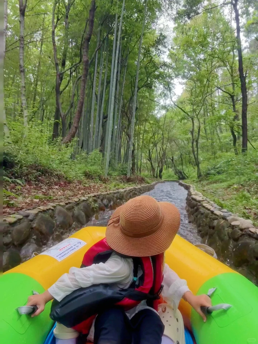 南京自驾1h，好玩不晒的梦幻丛林漂流‼️