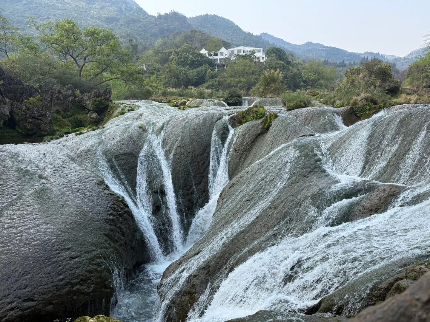 2025年3月24日的黄果树瀑布，游览时间5小时