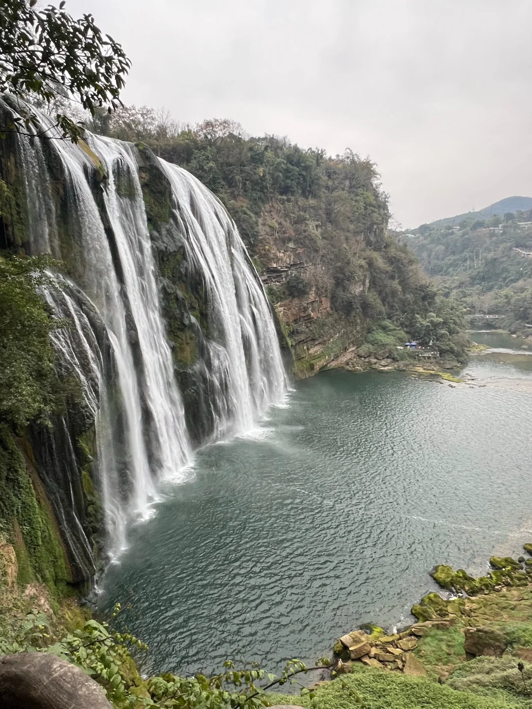 3.12📍黄果树瀑布live实况，真心提醒来的😅…