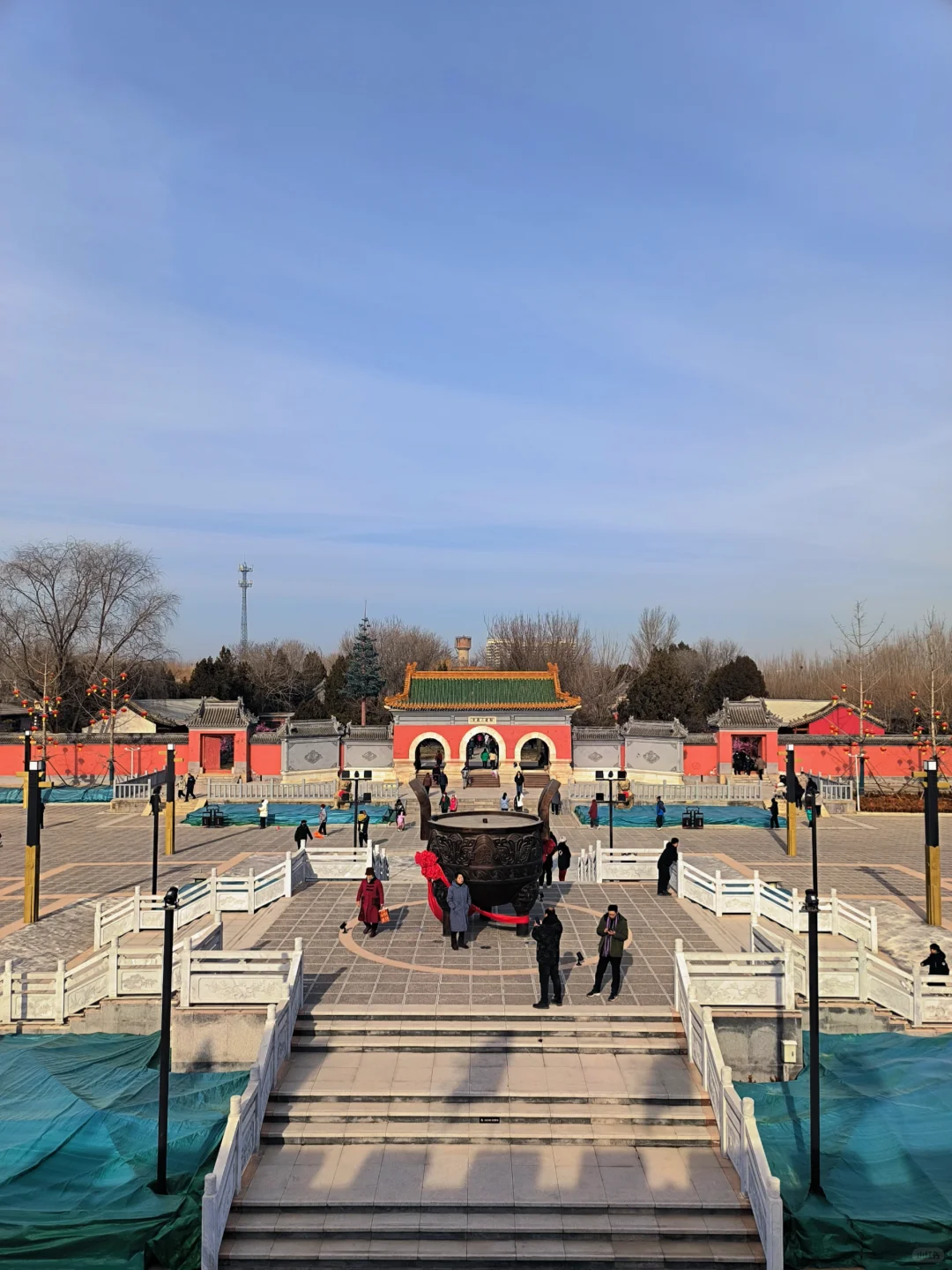 避坑！涿州三义宫！找不到大门步行超2km！