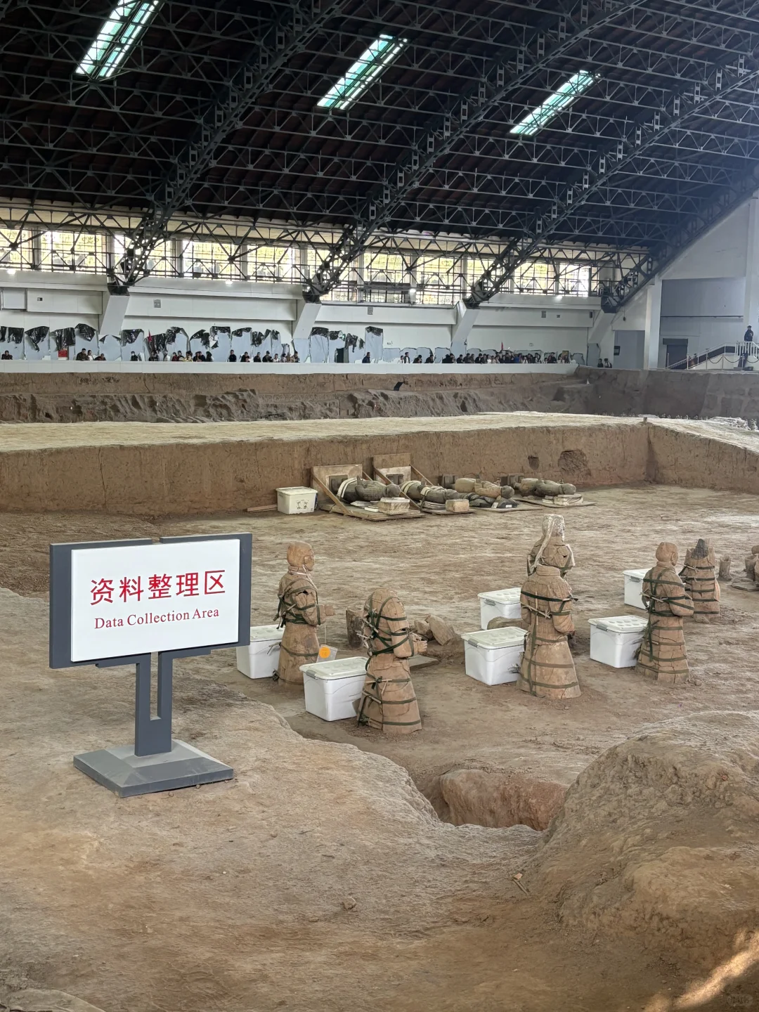 3月兵马俑已回。。。反向避开人潮攻略大成功！！