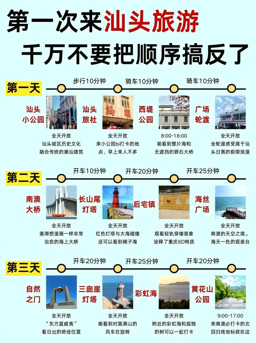 终于有人把3-4月汕头旅游攻略讲清楚😭