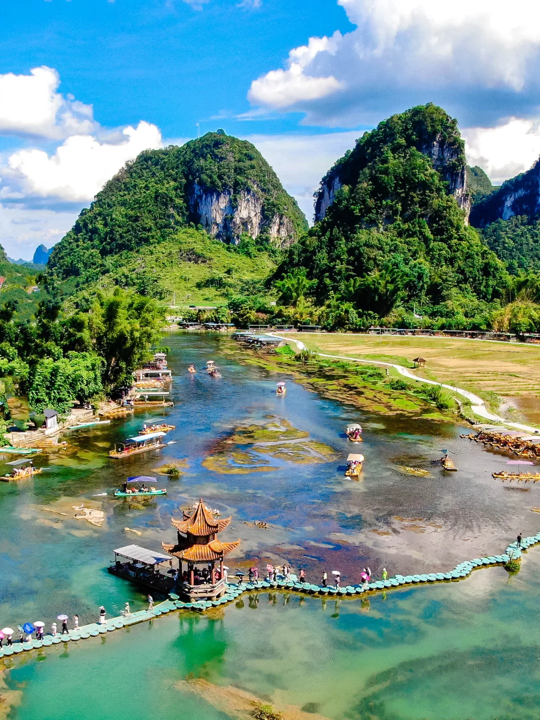 广西靖西的夏天从不骗人！随手拍都是画卷