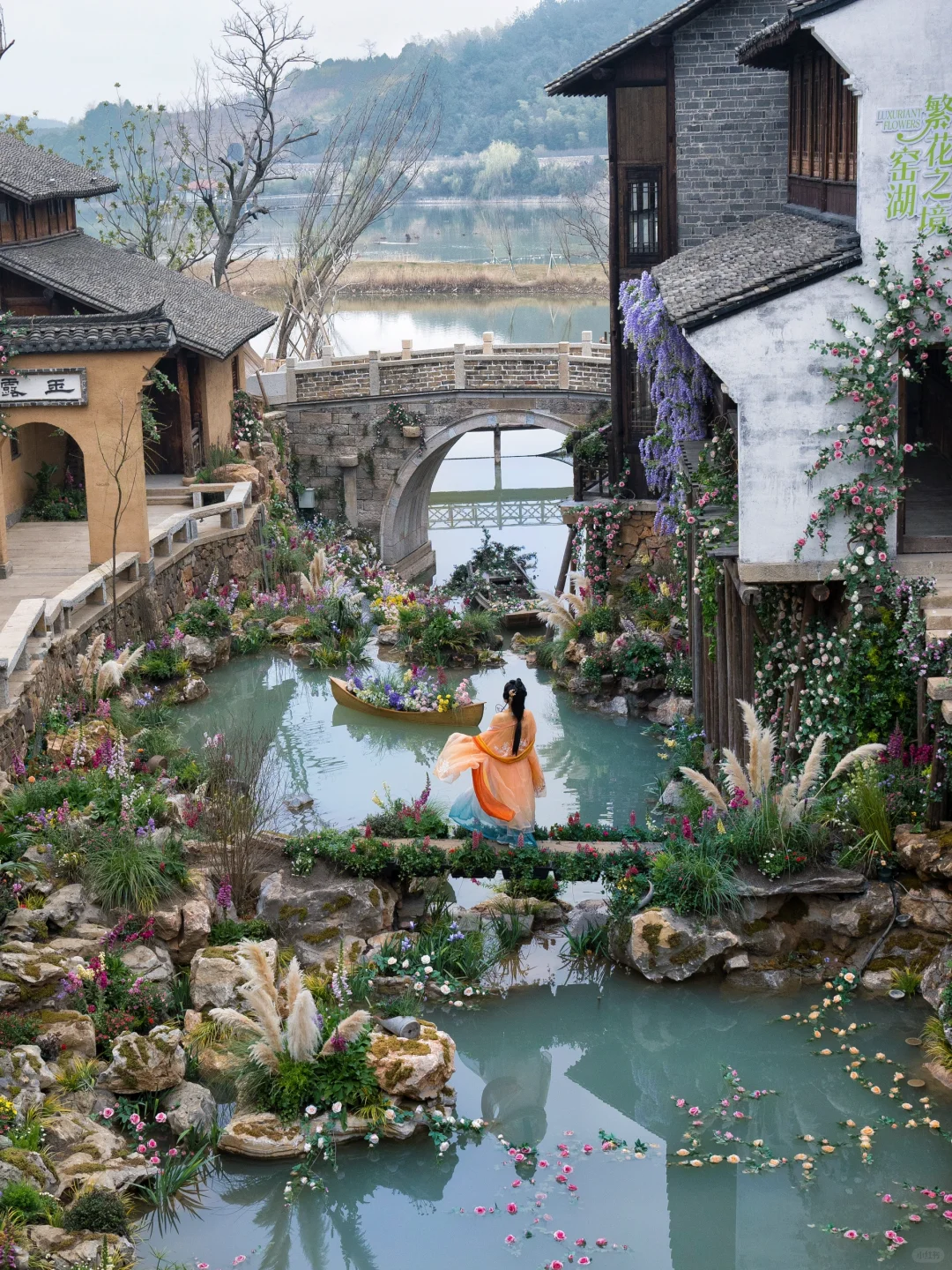 迄今为止❗我最喜欢的江南繁花小镇出现了‼
