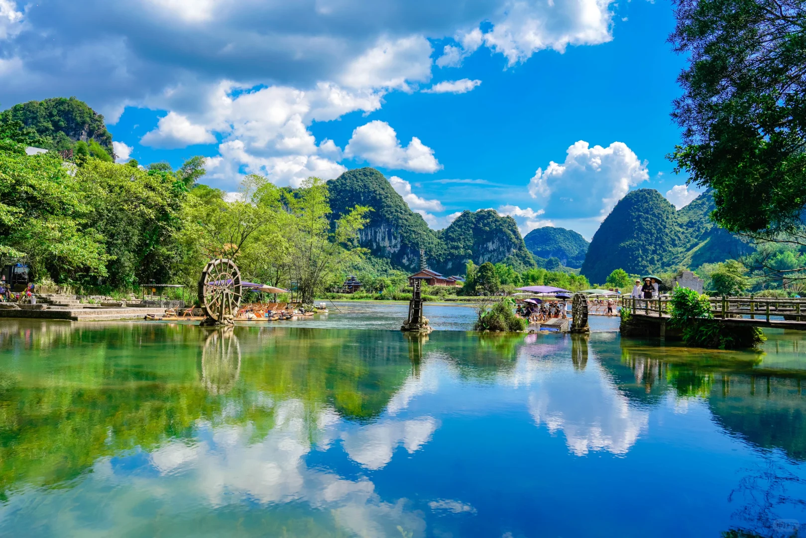 广西靖西的夏天从不骗人！随手拍都是画卷