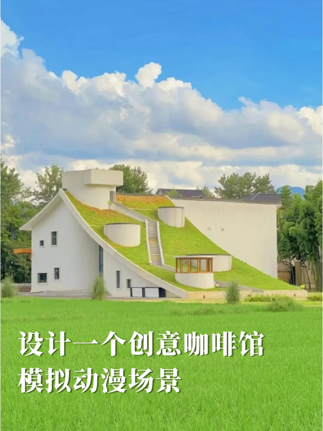 如果你有一片草地，怎么打造网红场景？