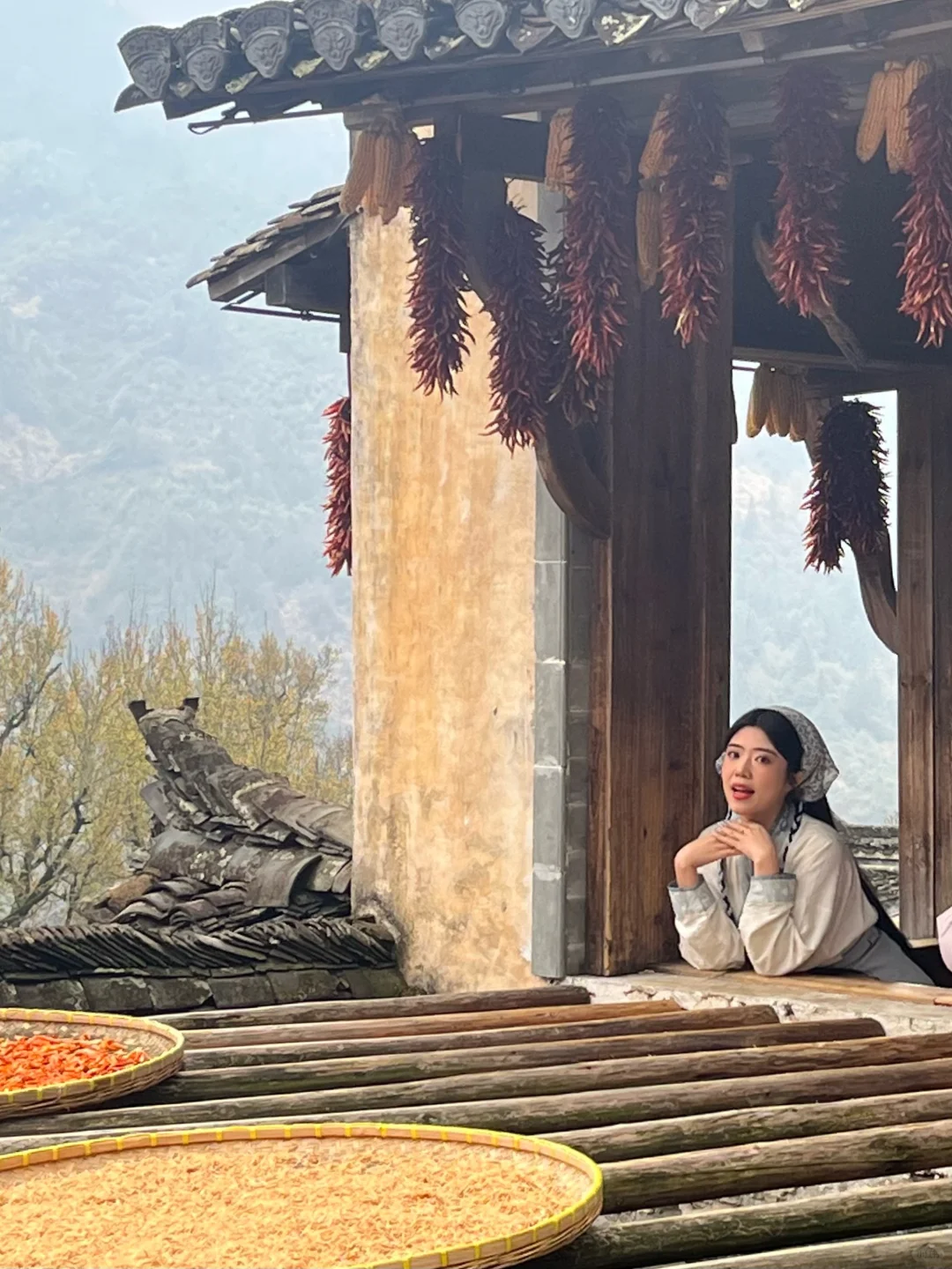 你一p，我一p，到了篁岭全懵逼