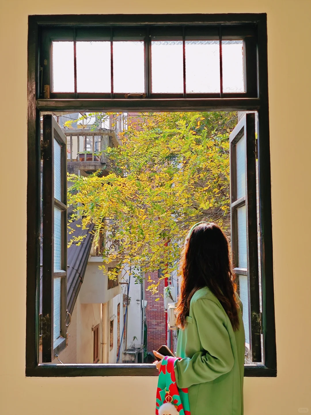 来广州了❗️永庆坊去了，月亮桥真的好美啊