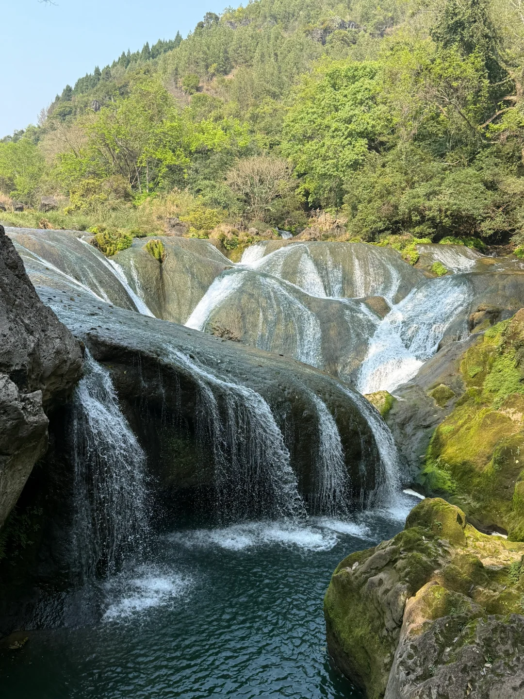 2025年3月24日的黄果树瀑布，游览时间5小时