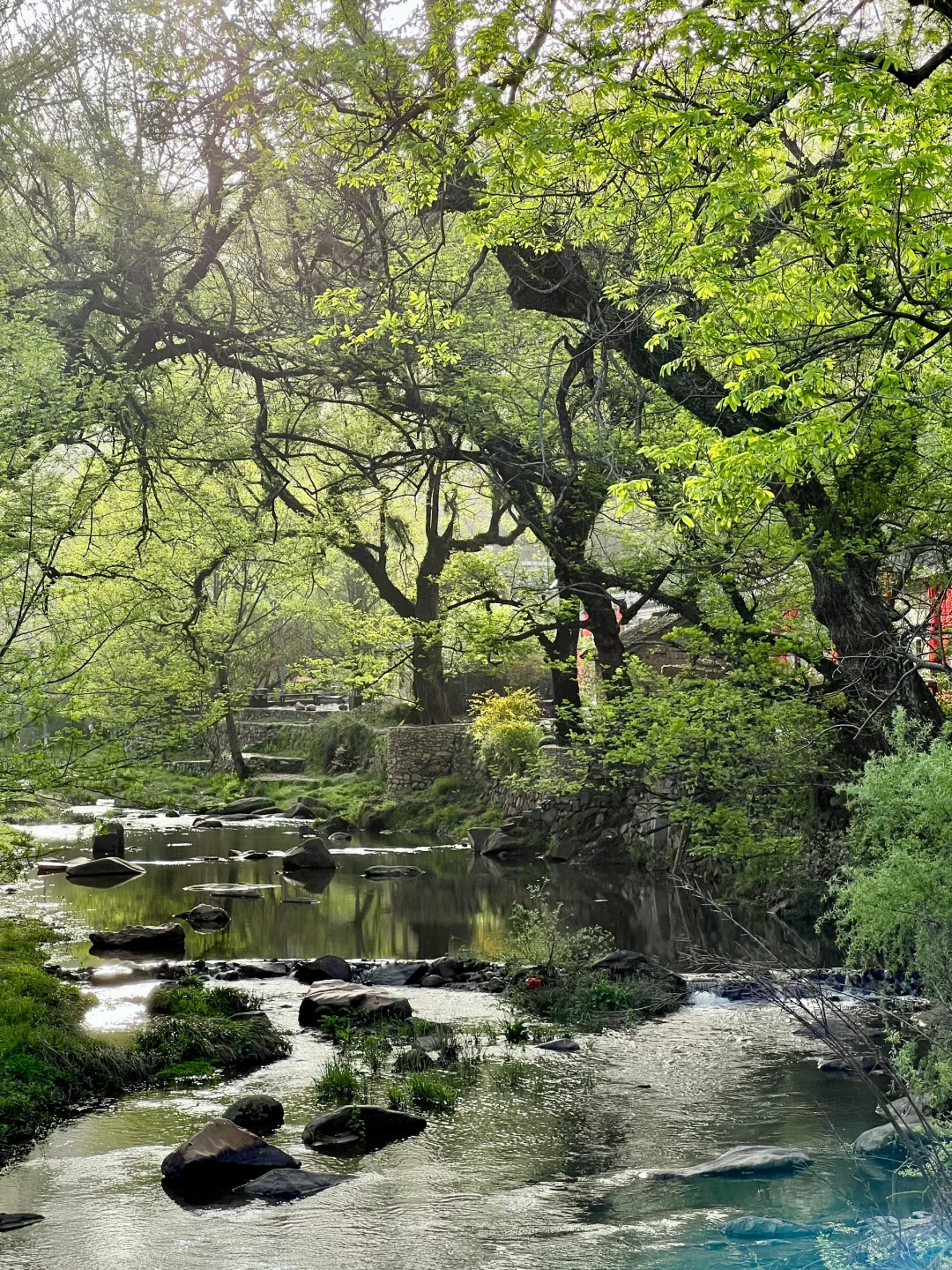 藏于山水之间的静谧古村 🍃河南版小江南