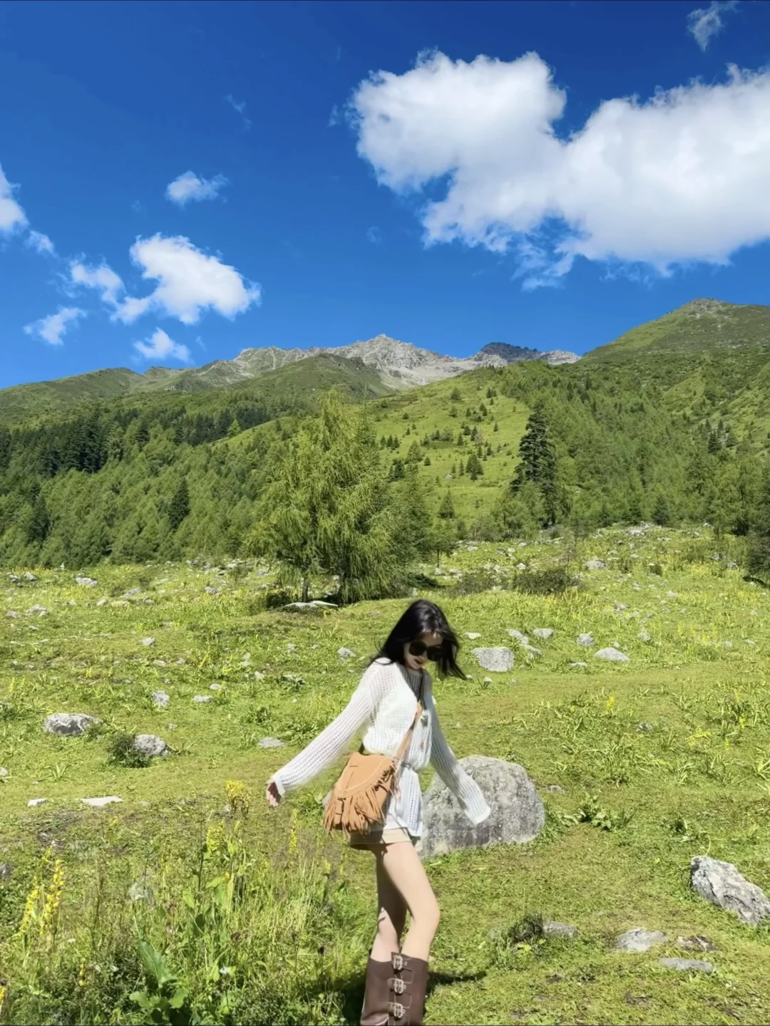四姑娘山都不白来噢｜原图直出的程度！