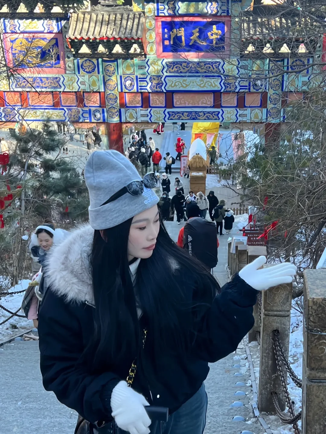 3.21号老君山实况,爬上来直接都无奈了……