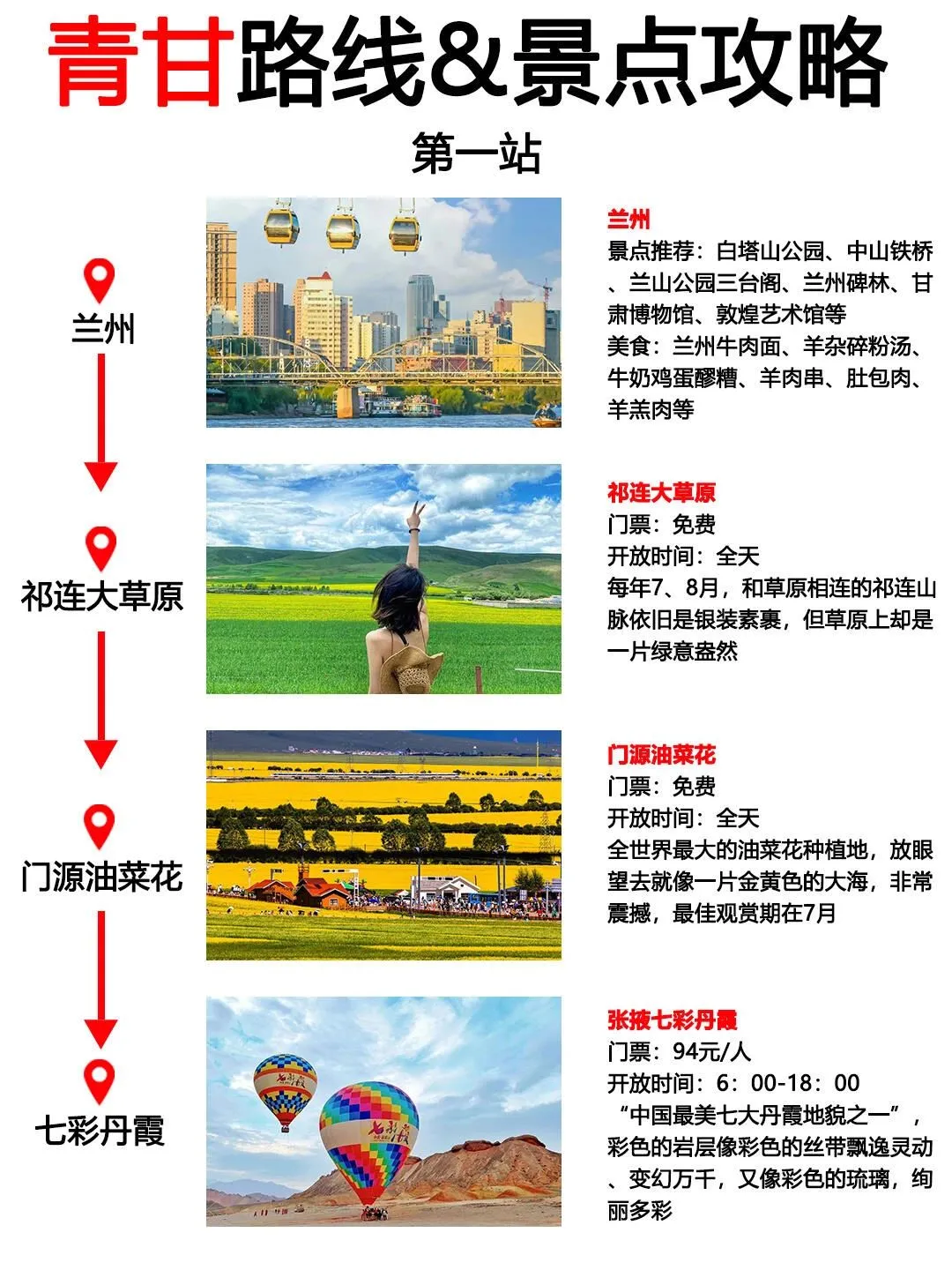 7 - 9 月大西北旅游