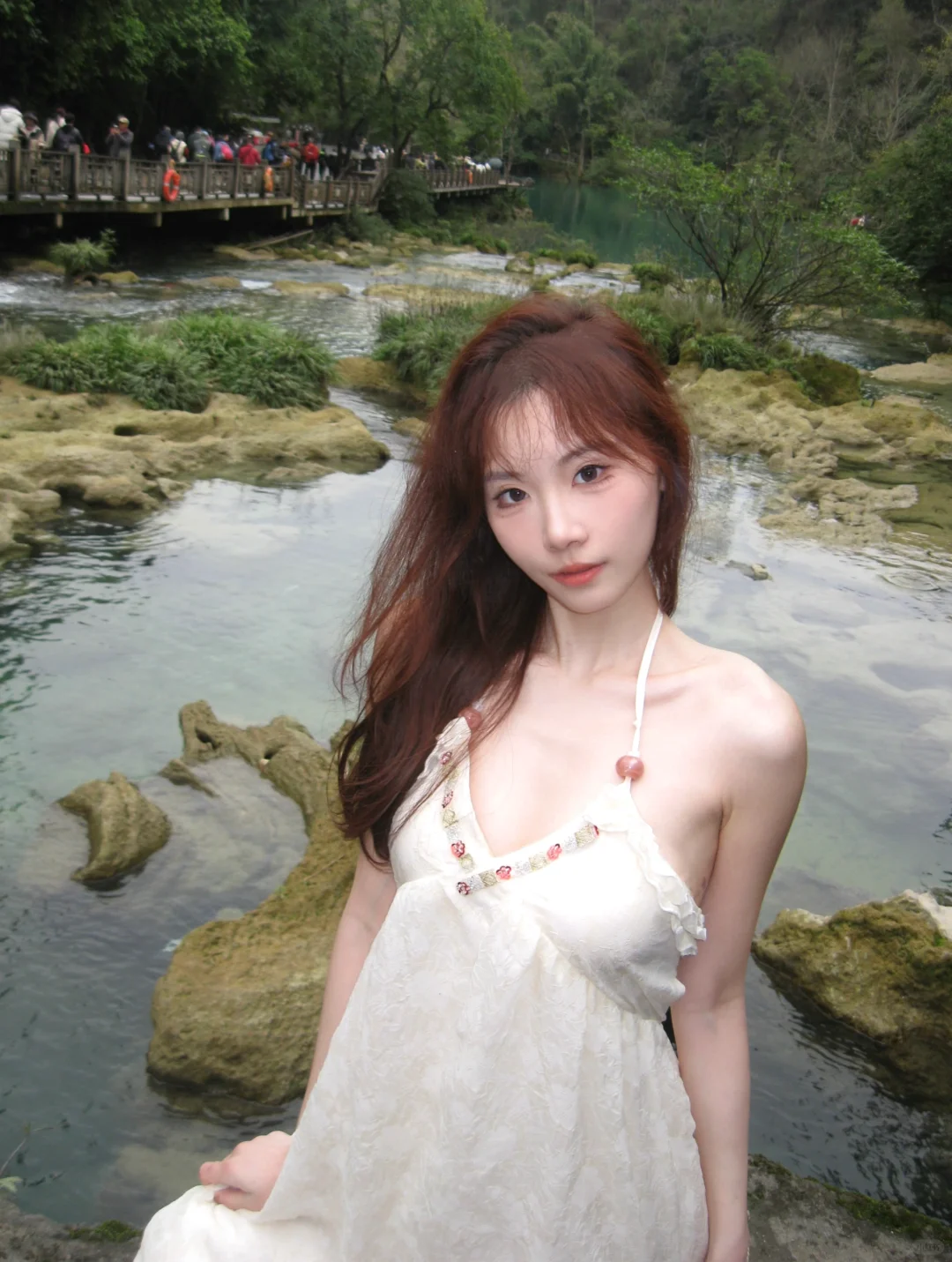 阴天的小七孔避雷