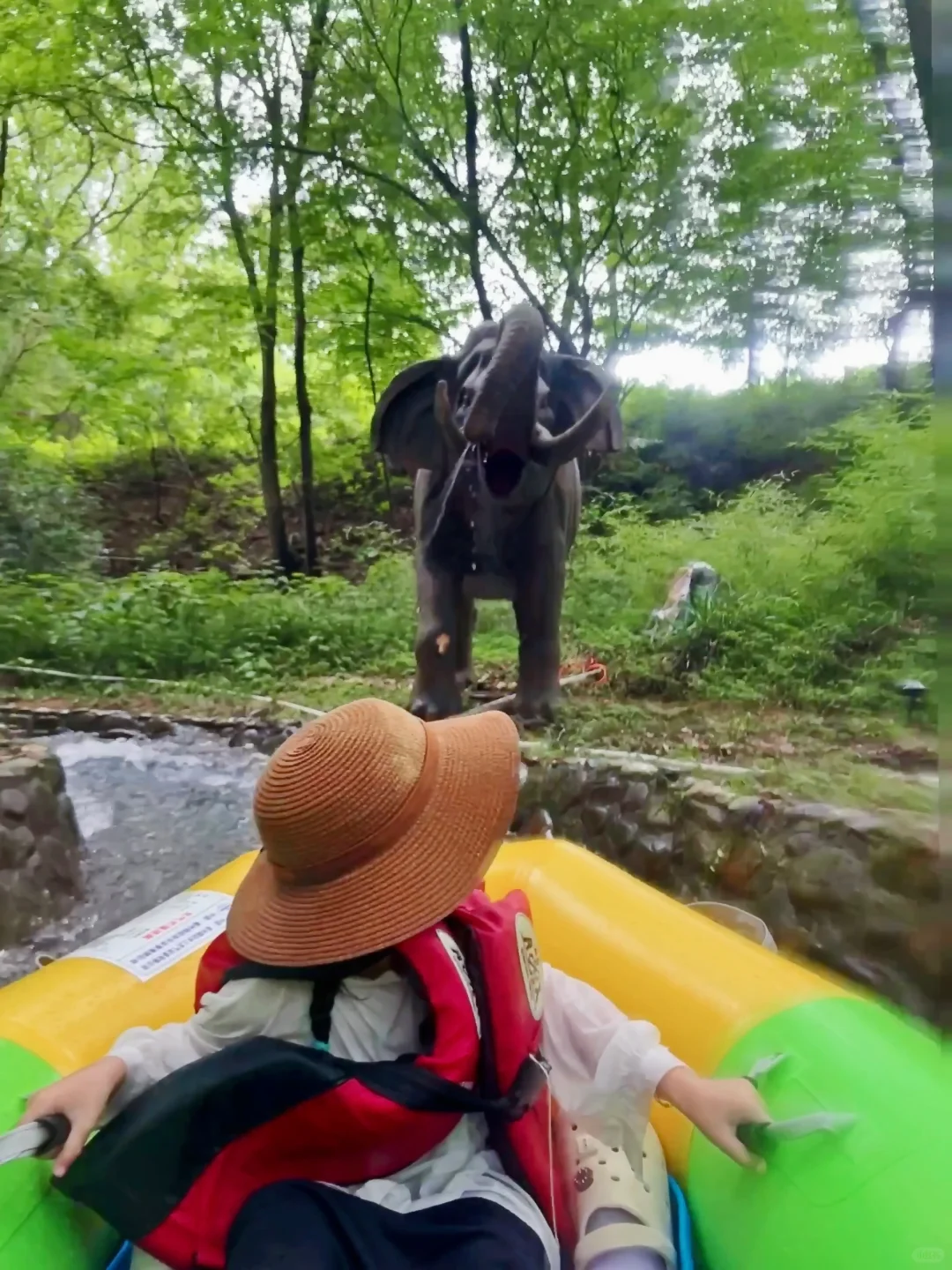 南京自驾1h，好玩不晒的梦幻丛林漂流‼️