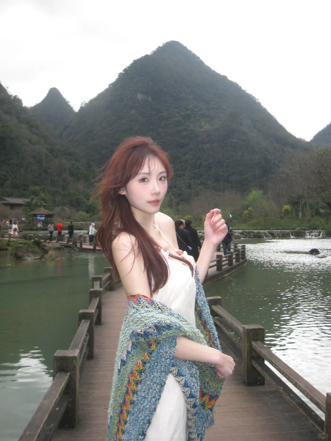 阴天的小七孔避雷