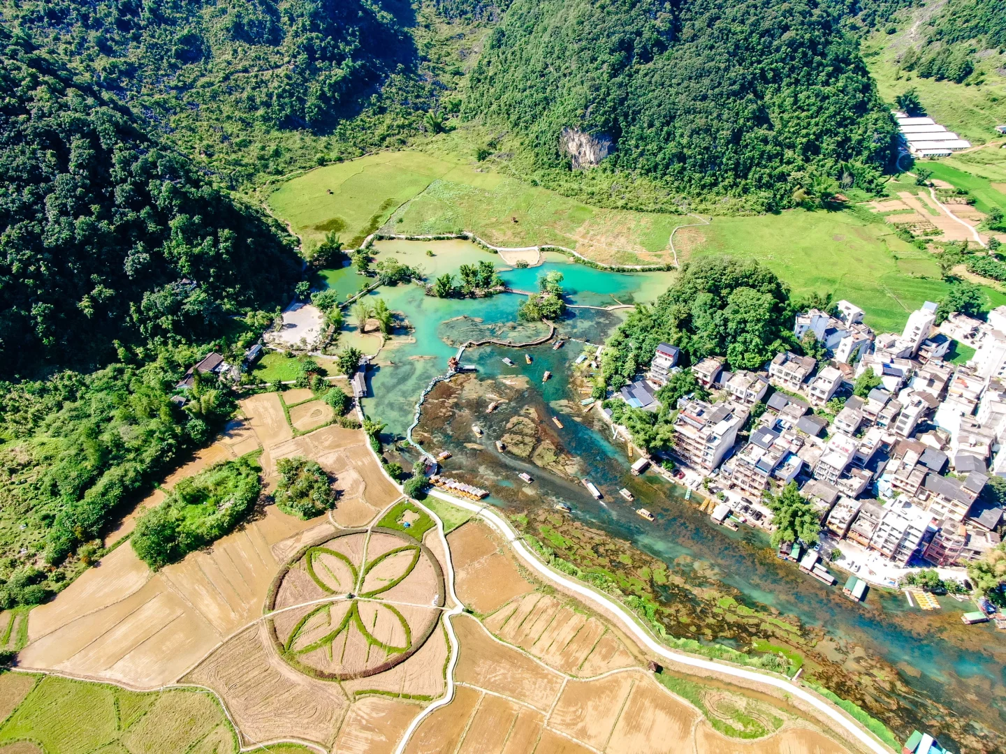 广西靖西的夏天从不骗人！随手拍都是画卷