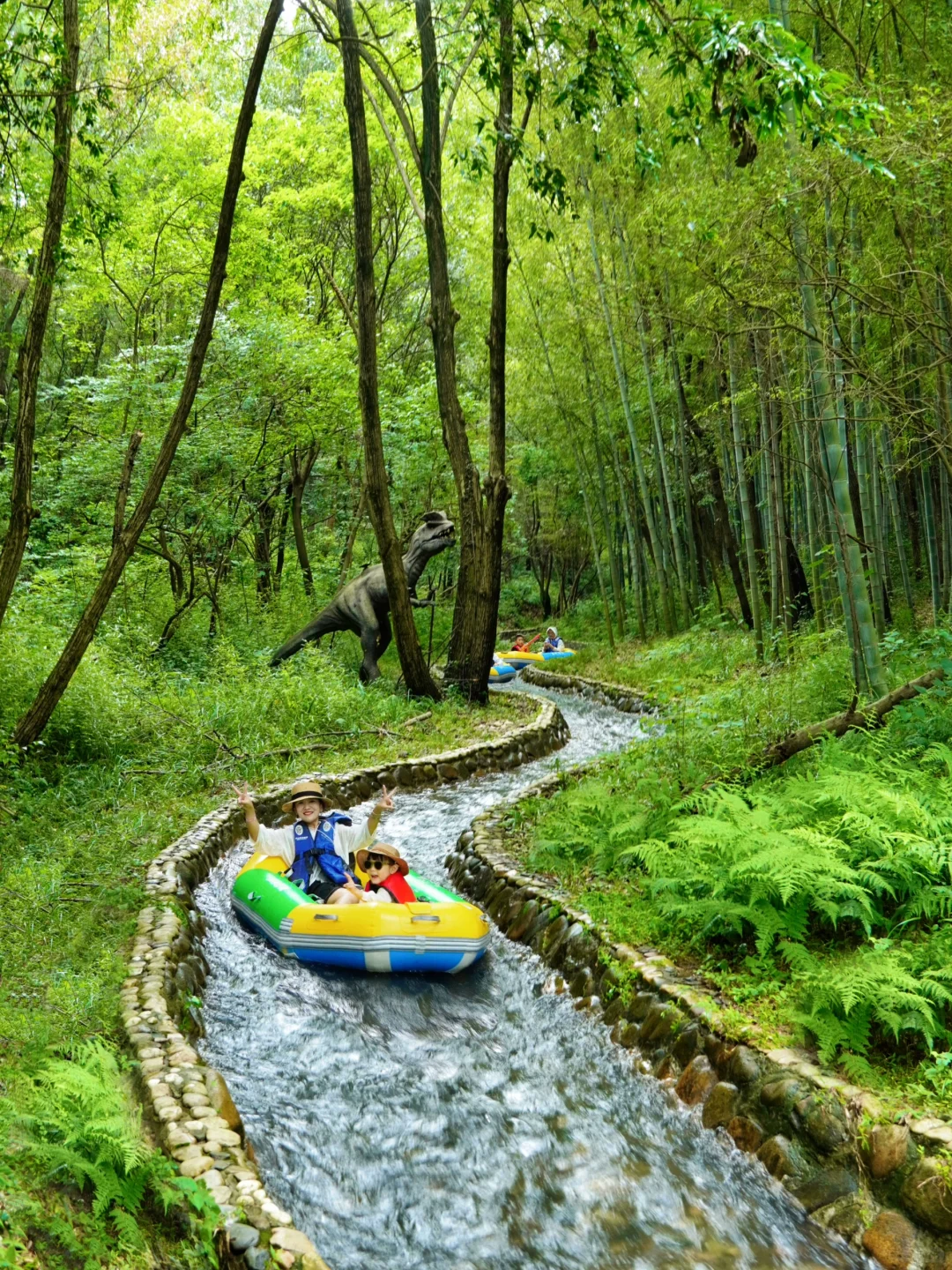 南京自驾1h，好玩不晒的梦幻丛林漂流‼️