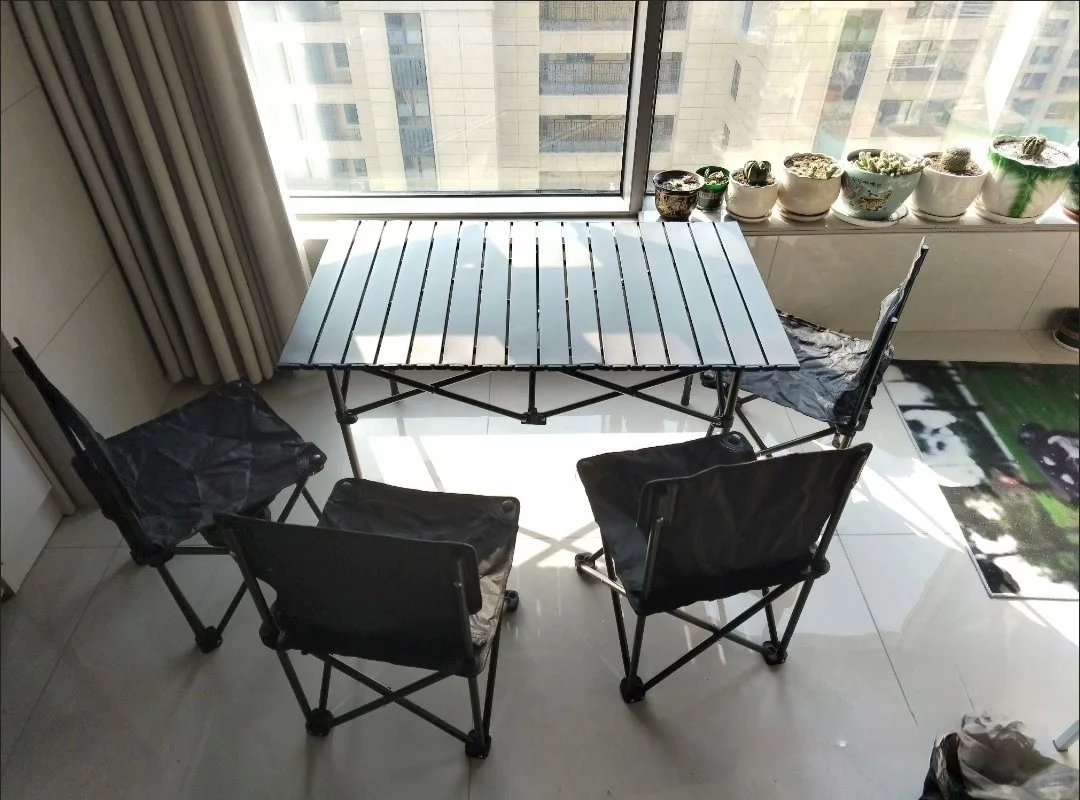 咸嘉湖景区露营桌椅出租了