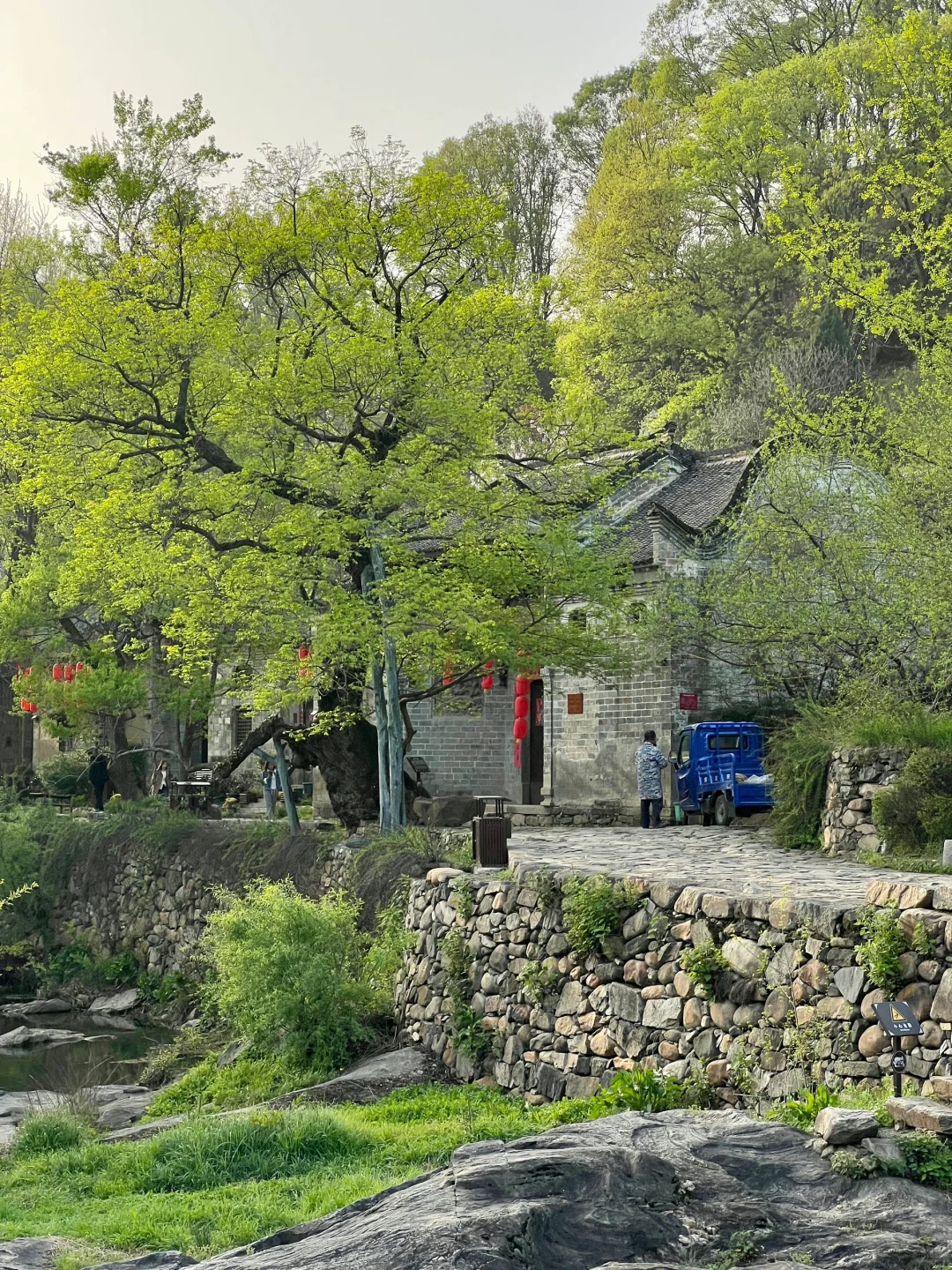 藏于山水之间的静谧古村 🍃河南版小江南