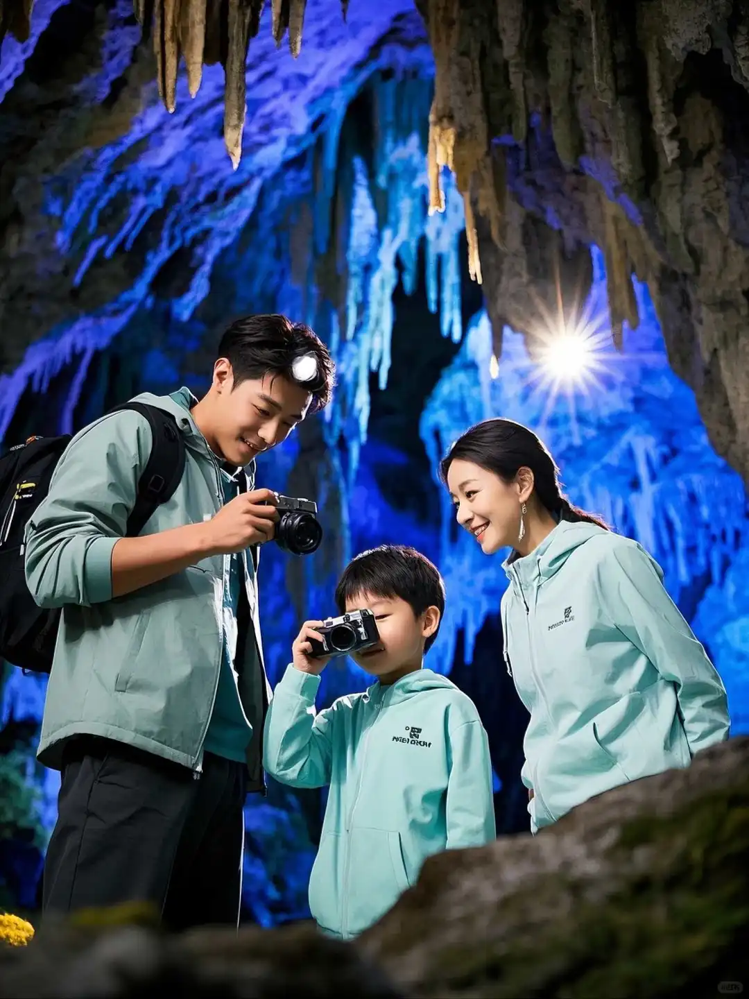 贵州18°C避暑秘境｜天眼脚下玩瀑降