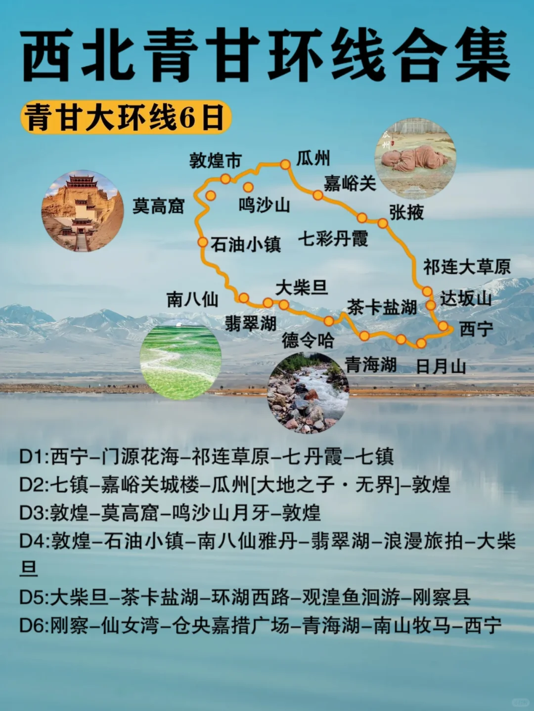 本地人总结的青甘环线合集丨3-9🈷️出行