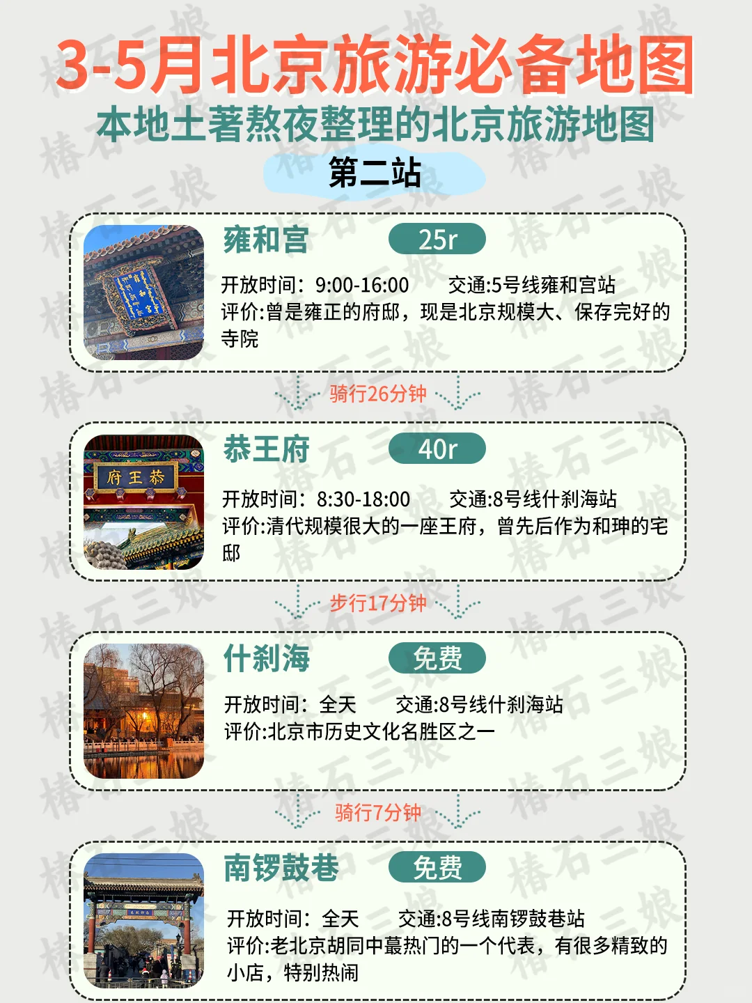 总要去趟北京吧|熬夜整理北京景点攻略✨