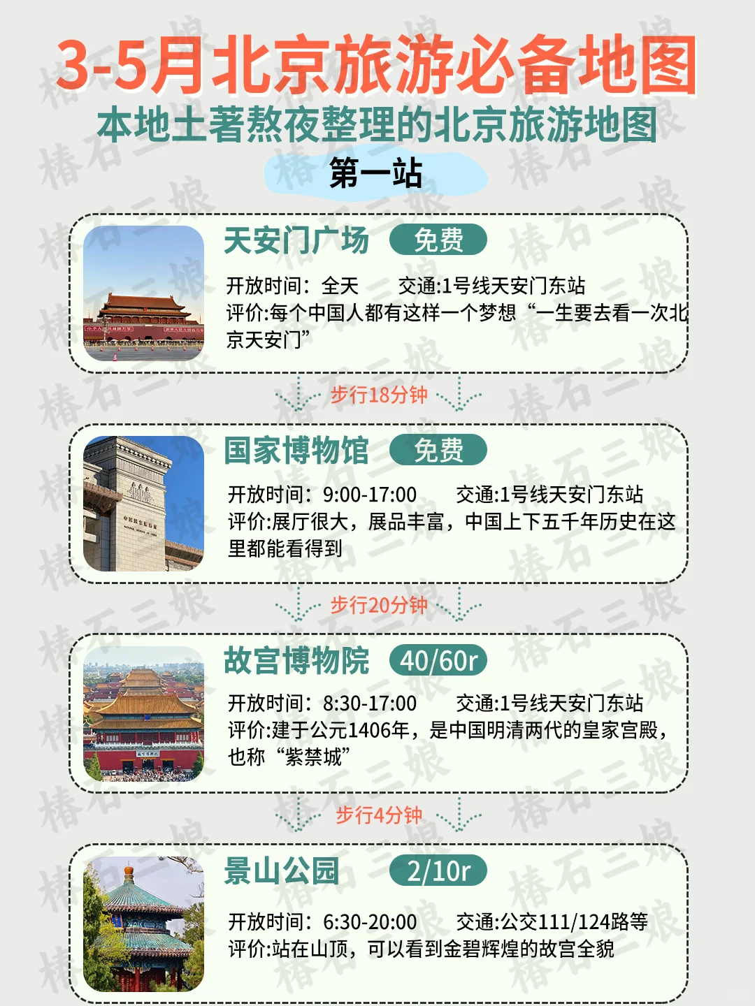 总要去趟北京吧|熬夜整理北京景点攻略✨