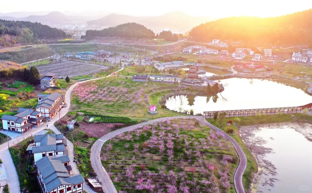 3月顶流预警❗️这粉色烟霞承包四川人的浪漫