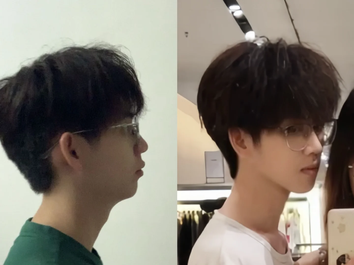 练了之后下巴和下颌线清晰了，人也帅多了