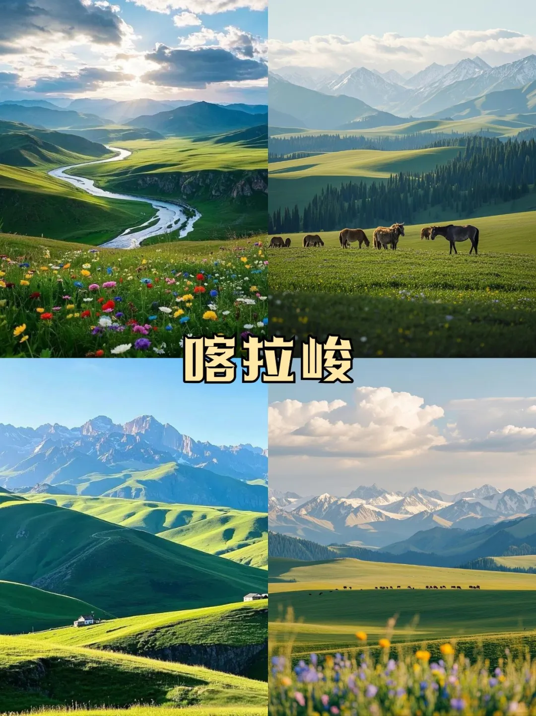 错峰旅游|别等 6 月人挤人,5月去新疆伊犁