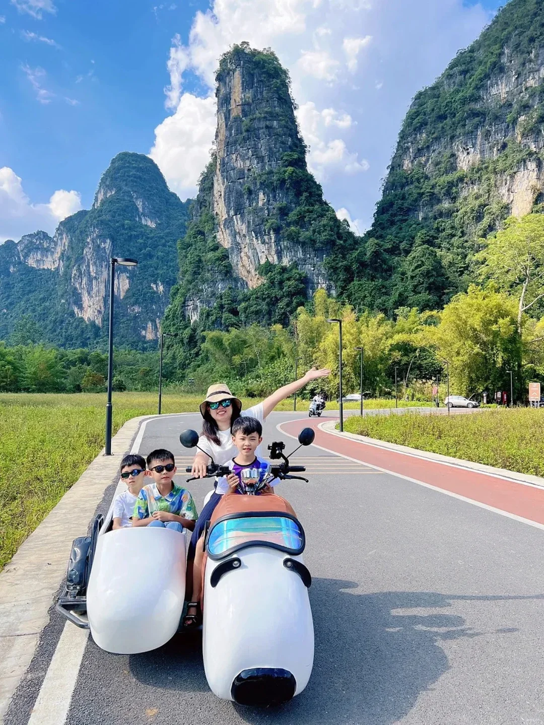 以为桂林很美了，直到带娃去了广西崇左...