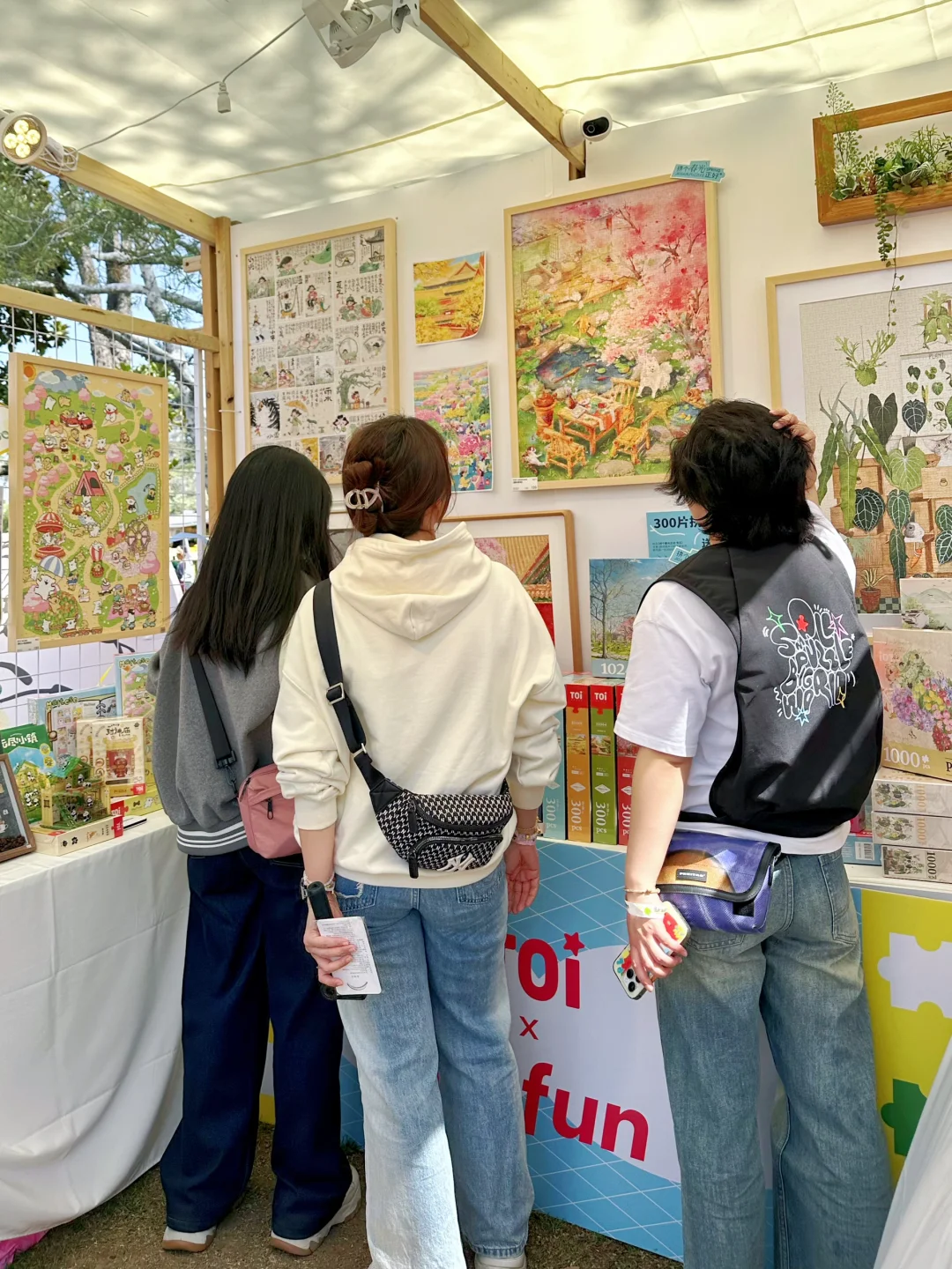 还有生活节day4🧩这个摊位好玩！好逛！好买！