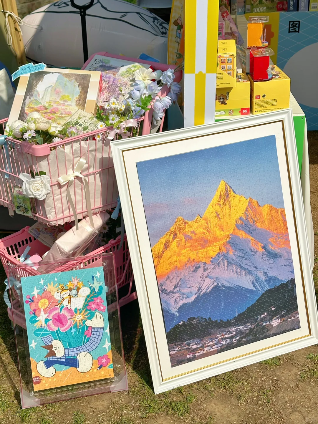 还有生活节day4🧩这个摊位好玩！好逛！好买！