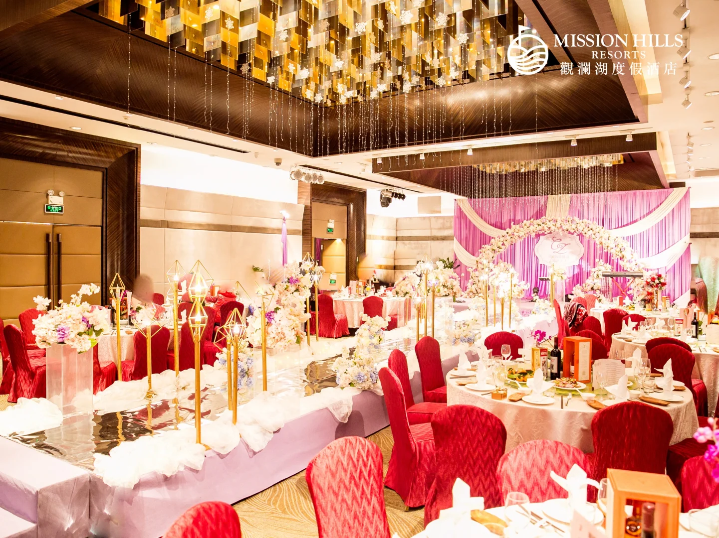 婚礼场地标杆 | 观澜湖度假酒店让浪漫升级