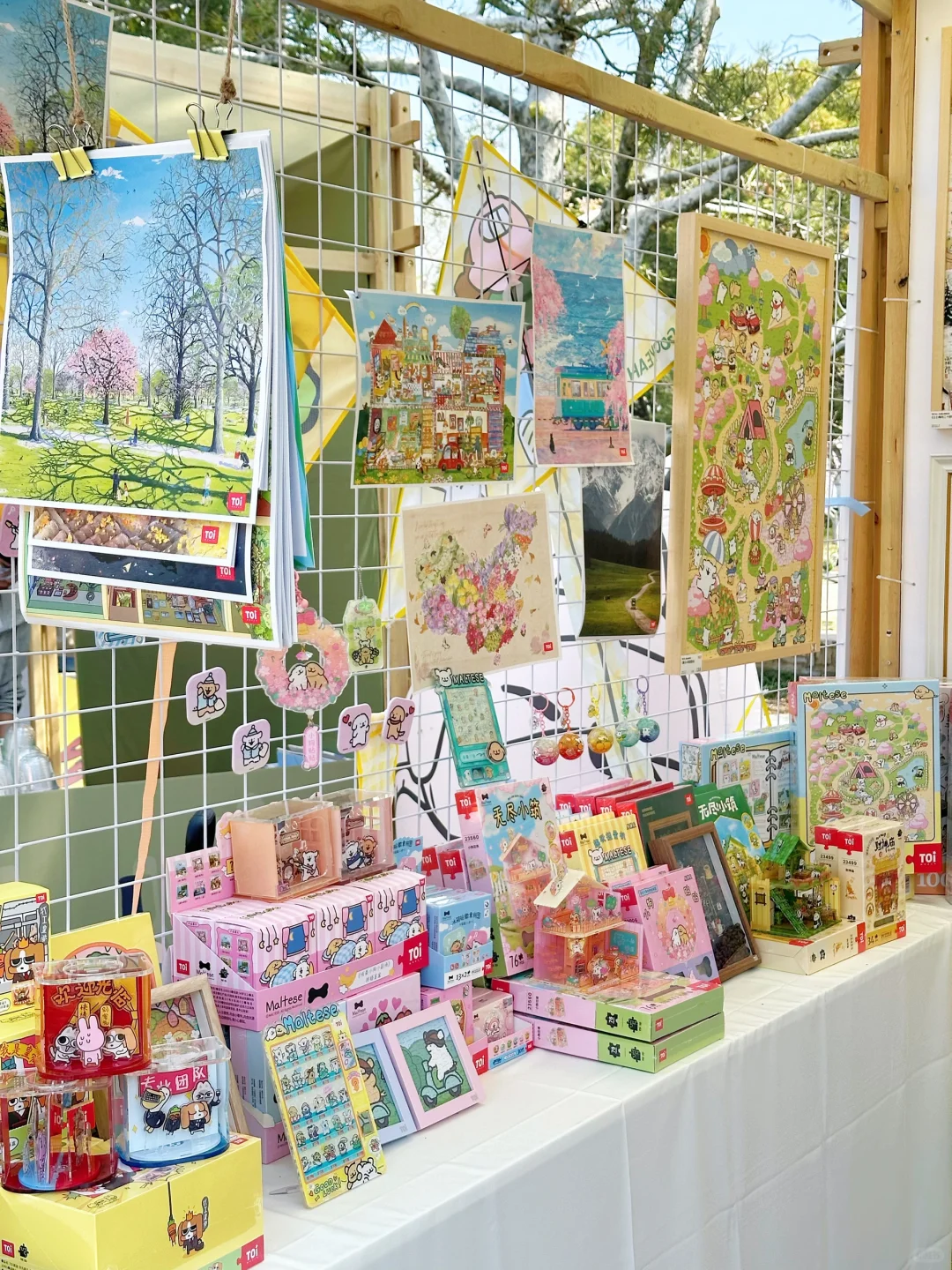 还有生活节day4🧩这个摊位好玩！好逛！好买！