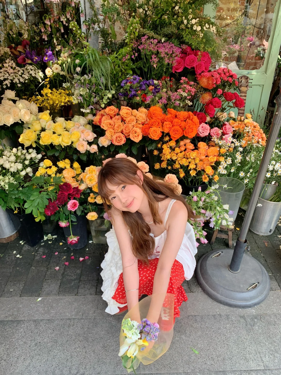 🐈.𓈒𓂂𓈒𓍼💐广州有小猫的花院太浪漫啦！