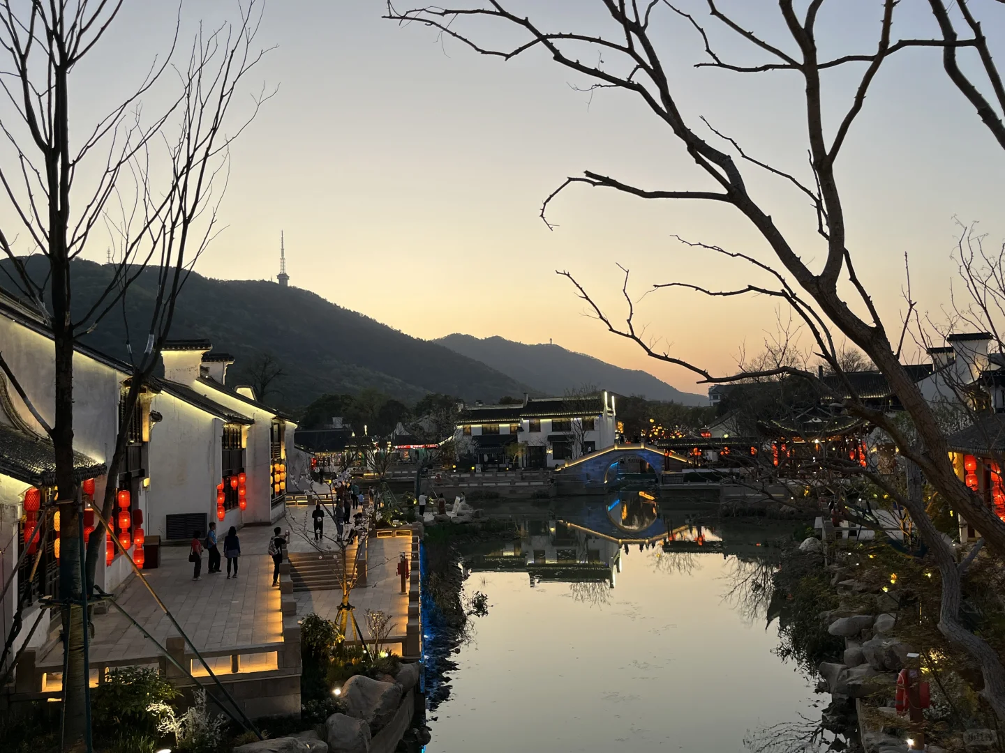 浪漫古镇樱花🌸🌸