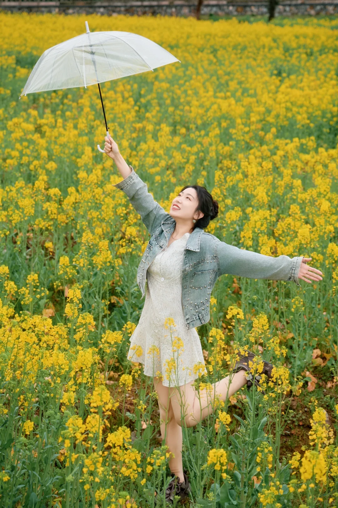 在宏村！！油菜花不用再去婺源啦！！