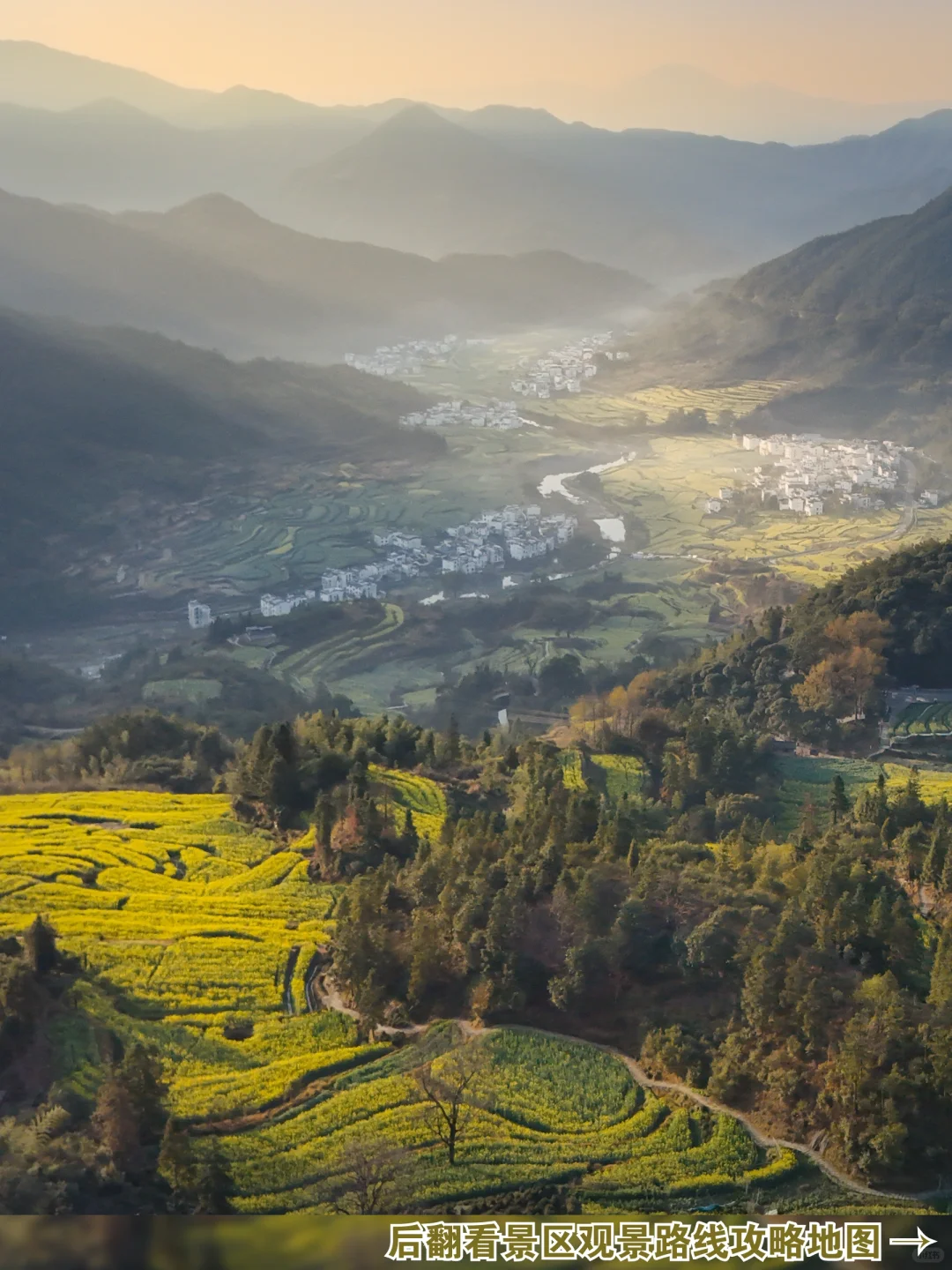 堵车上不去？婺源江岭的打开方式应该是这样！