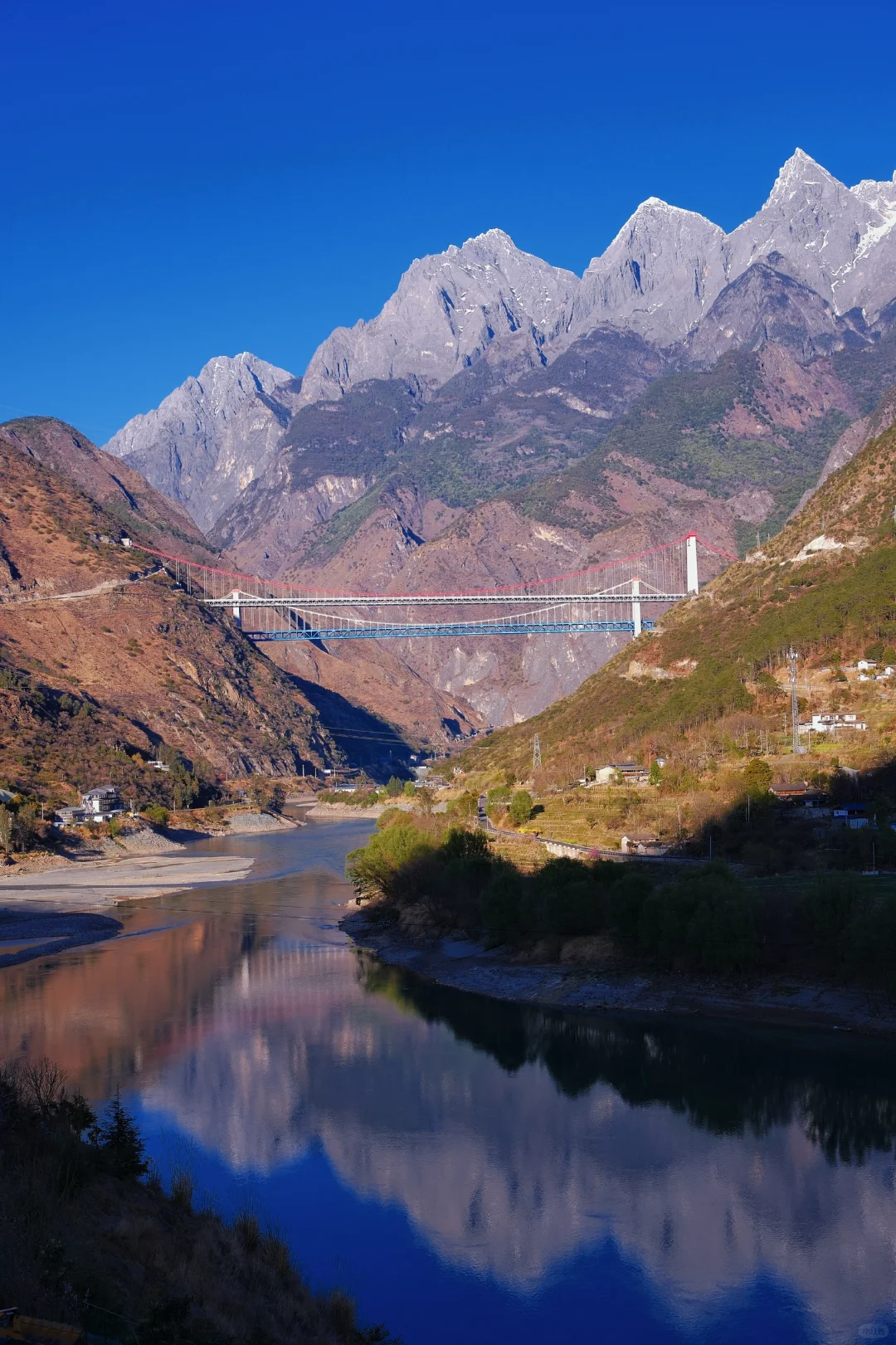 虎跳峡不愧是最美徒步路线之一呀🤩