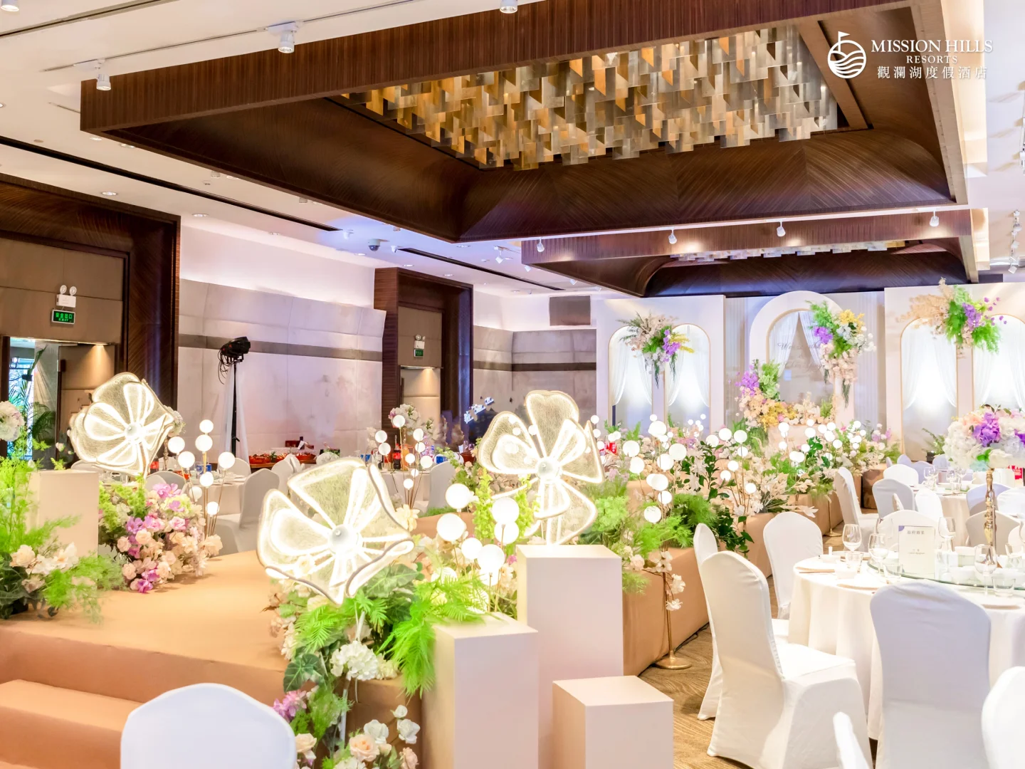 婚礼场地标杆 | 观澜湖度假酒店让浪漫升级