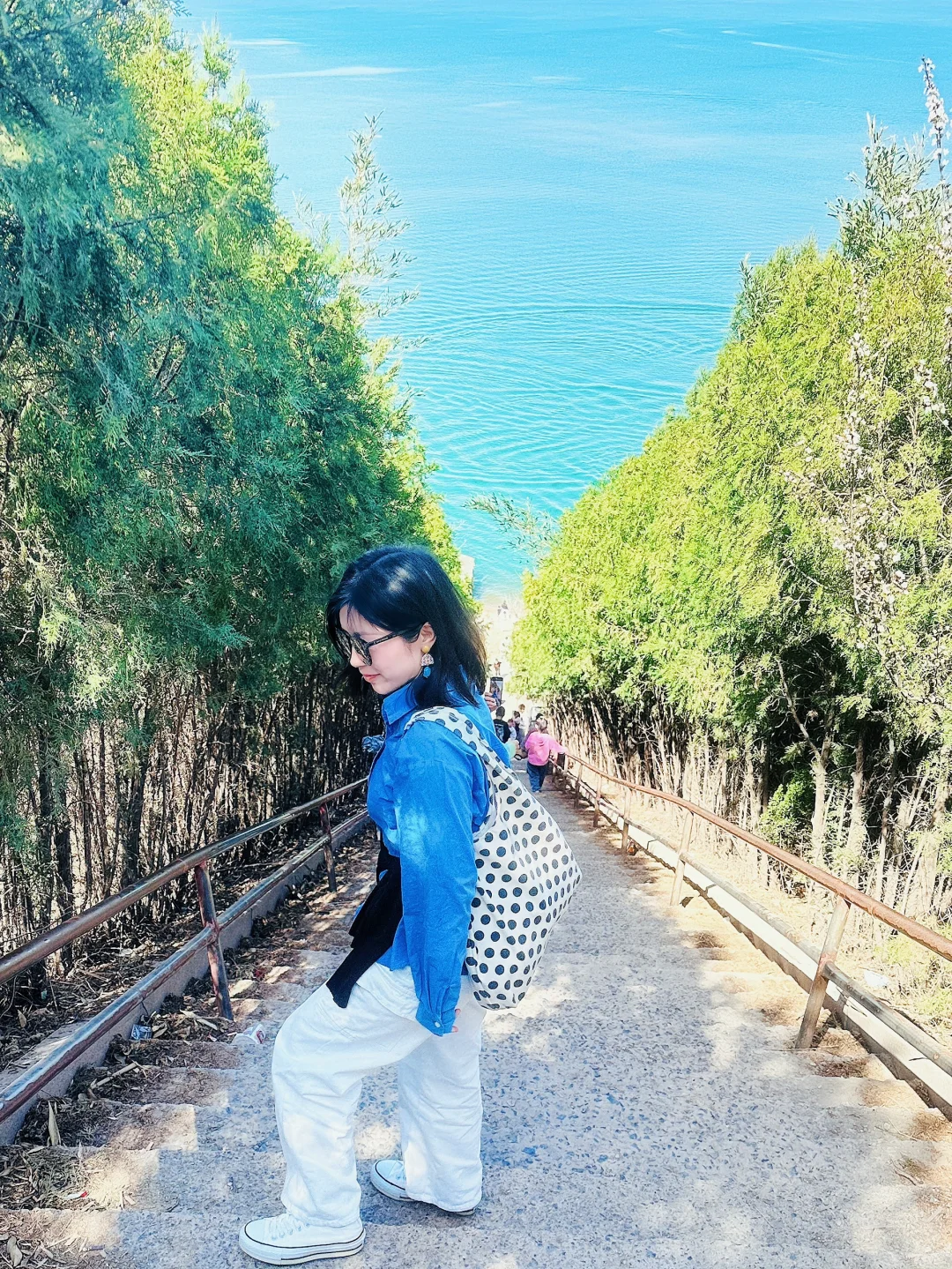 小红书跟风最成功的一次‼️打卡邯郸大海💙🩵