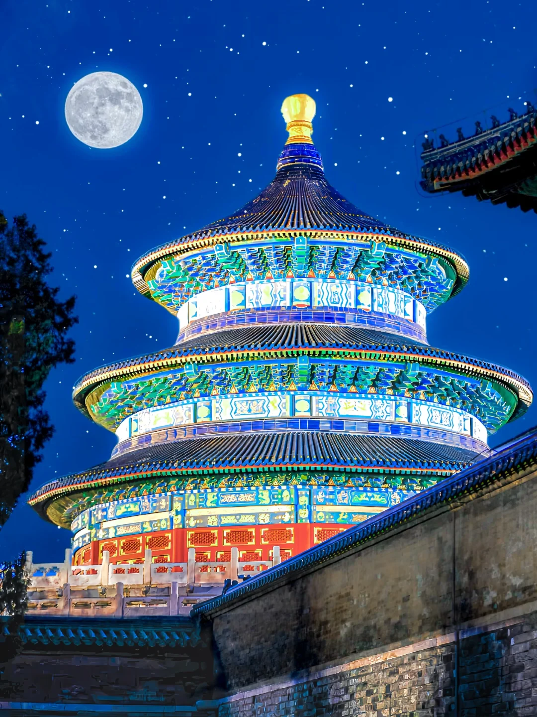 在北京，一定一定要看一次天坛夜景！！！