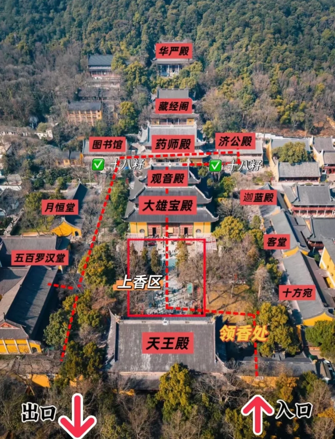 灵隐寺法喜寺攻略❗️❗️