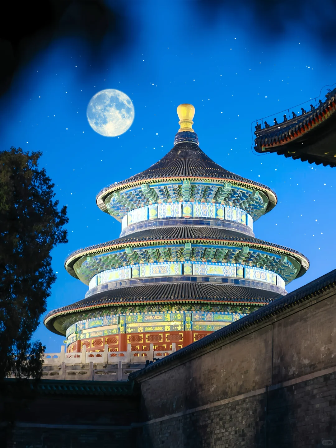 在北京，一定一定要看一次天坛夜景！！！