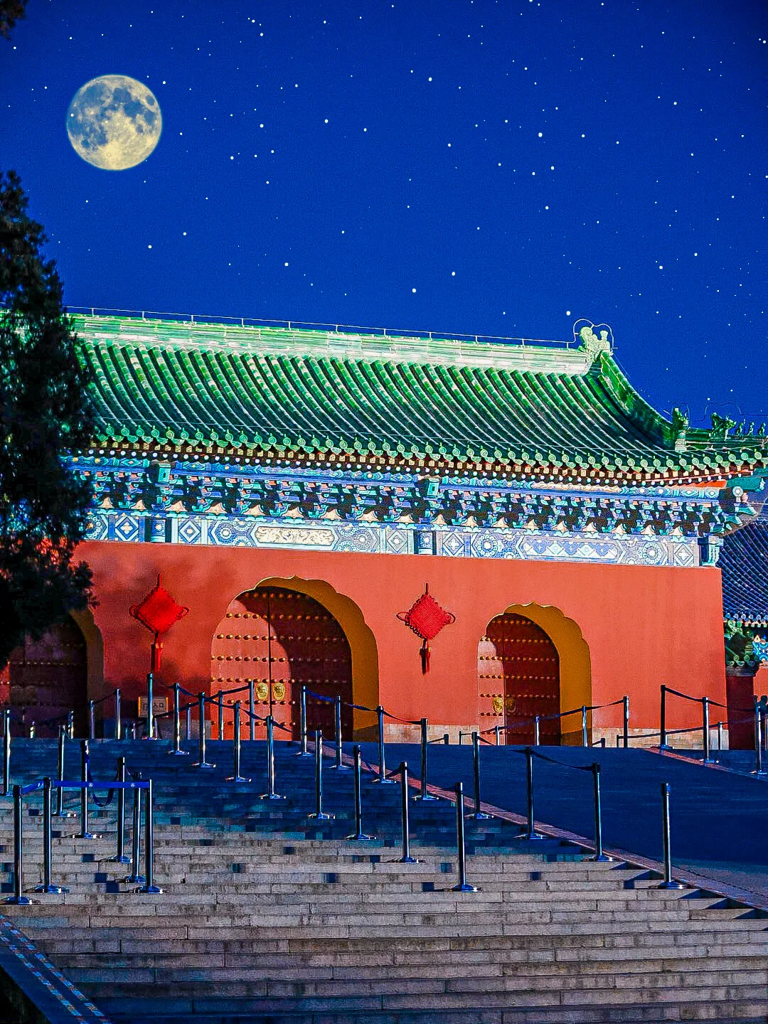 在北京，一定一定要看一次天坛夜景！！！