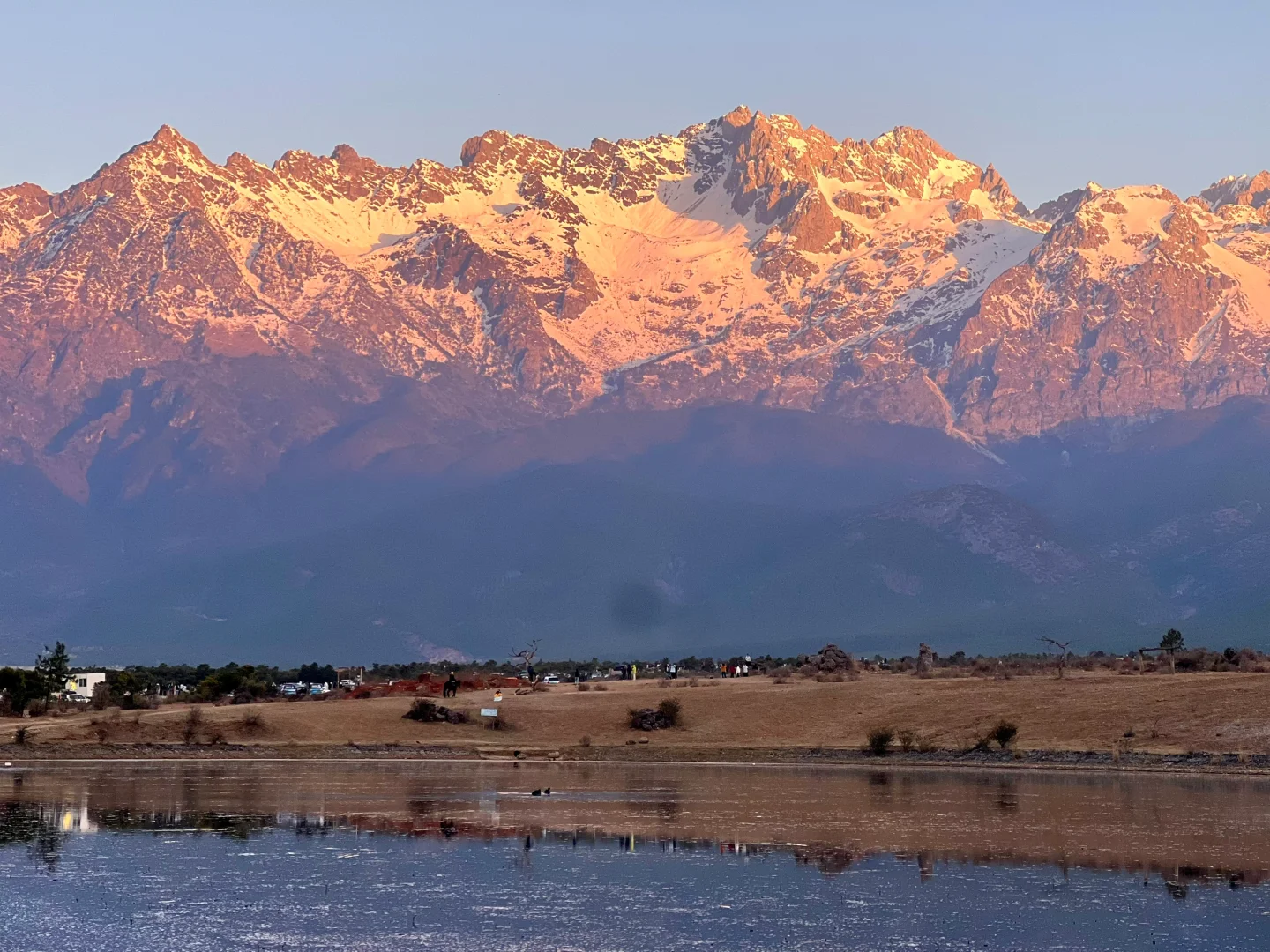 2.28东巴谷日照金山全实况无p