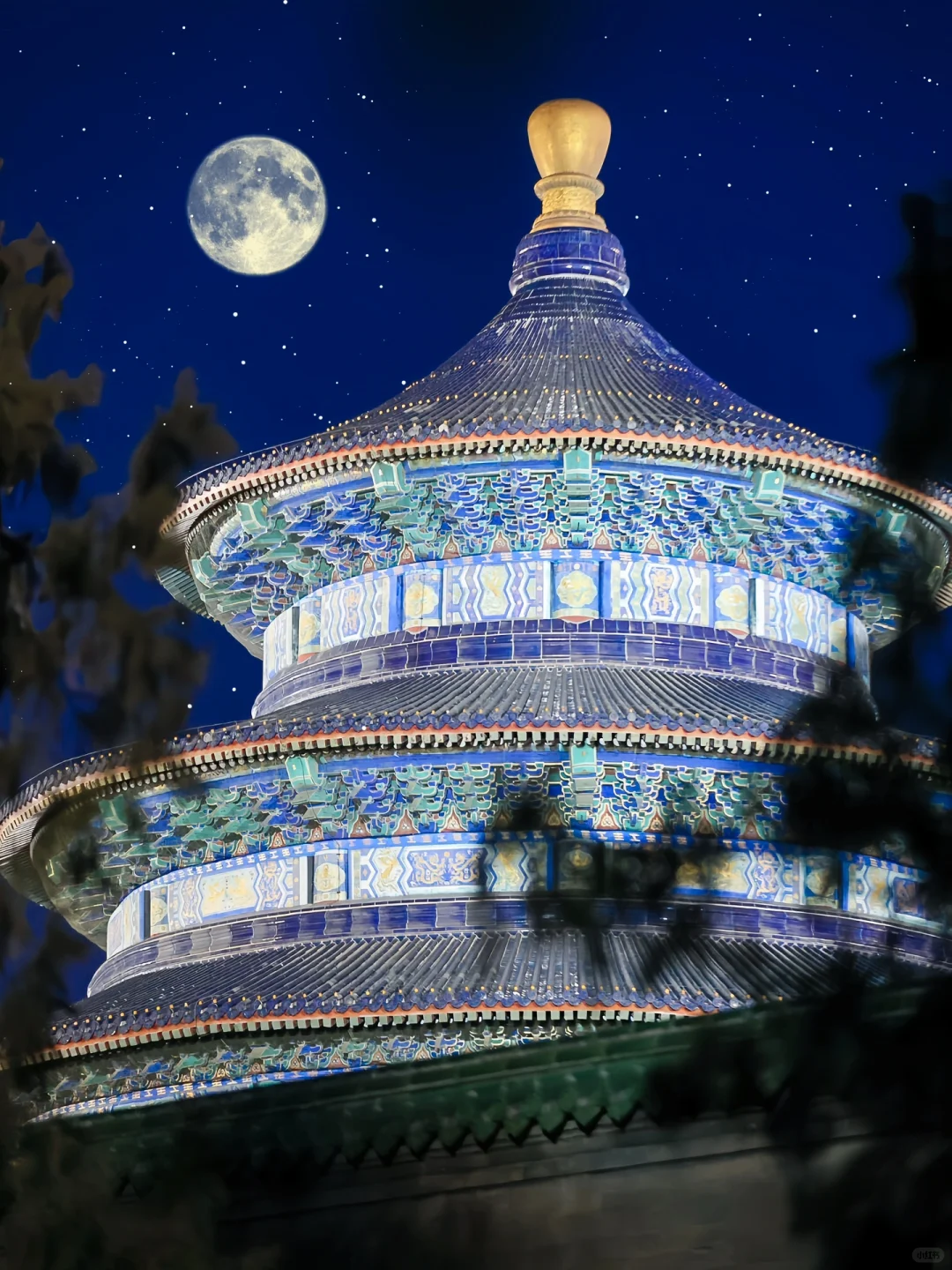 在北京，一定一定要看一次天坛夜景！！！